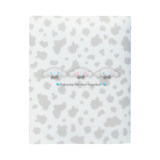 SANRIO | Cinnamoroll B5 26 Hole Binder 220×23×275mm (Monotone Animal)