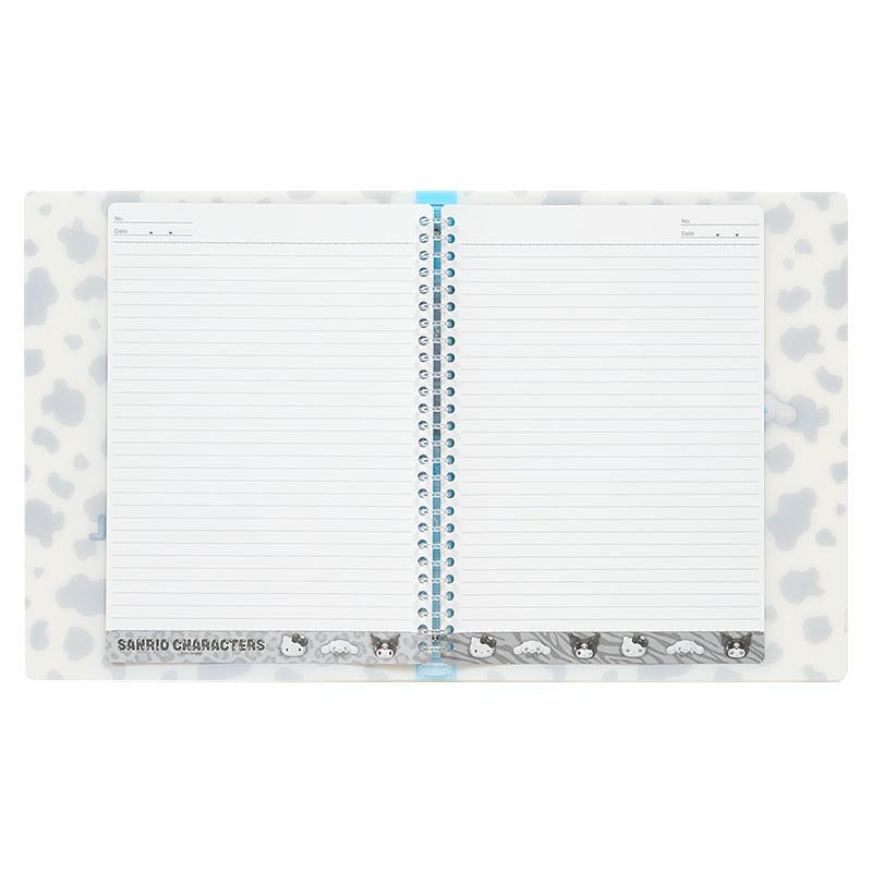 SANRIO | Cinnamoroll B5 26 Hole Binder 220×23×275mm (Monotone Animal)