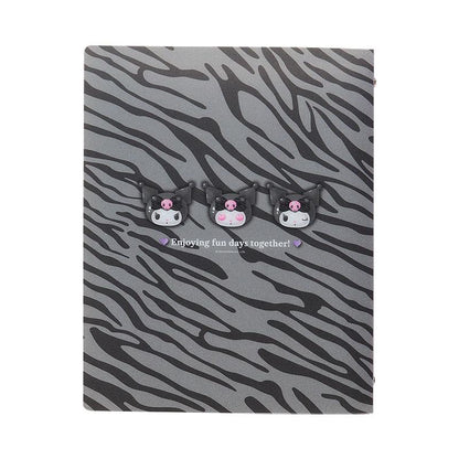 SANRIO | Kuromi B5 26 Hole Binder 220×23×275mm (Monotone Animal)