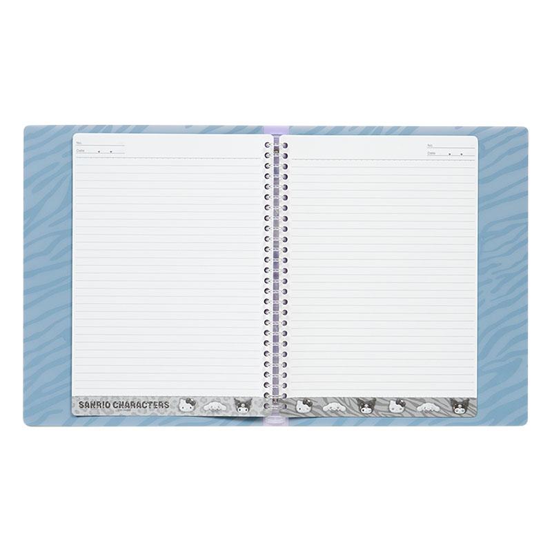 SANRIO | Kuromi B5 26 Hole Binder 220×23×275mm (Monotone Animal)