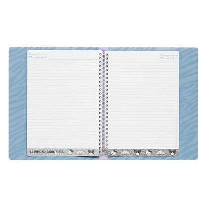 SANRIO | Kuromi B5 26 Hole Binder 220×23×275mm (Monotone Animal)