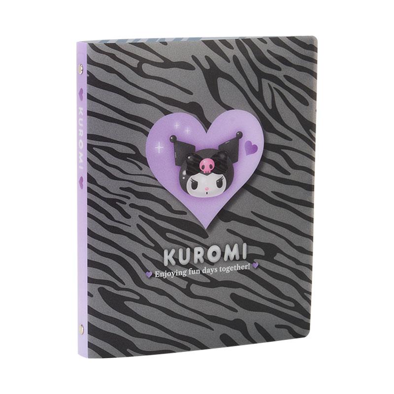 SANRIO | Kuromi B5 26 Hole Binder 220×23×275mm (Monotone Animal)