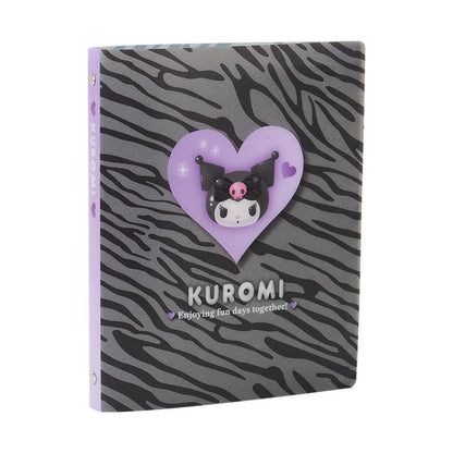 SANRIO | Kuromi B5 26 Hole Binder 220×23×275mm (Monotone Animal)