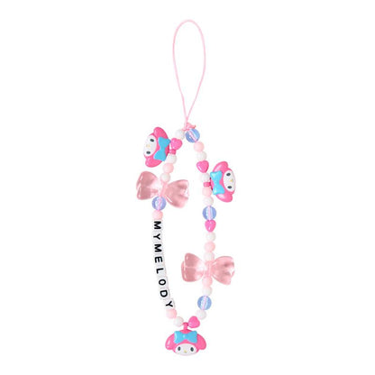 SANRIO | My Melody Bead Strap with Mascot Phone Strap 50×8×160mm (Ribbon)