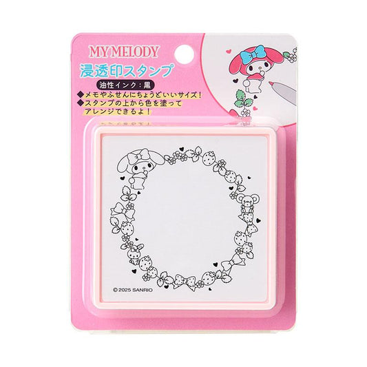 SANRIO | My Melody Message Memo Stamp 75×75×25mm