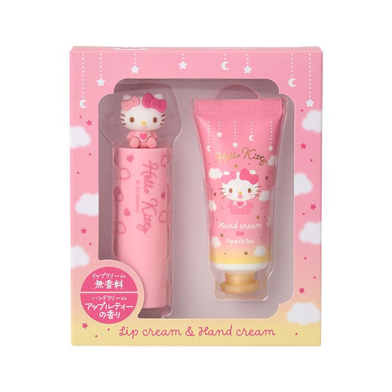 SANRIO | Hello Kitty Lip Balm (Unscented) & Hand Cream (Apple Tea)