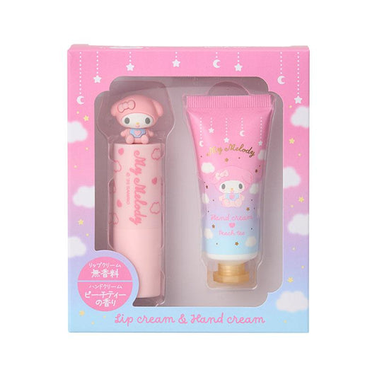 SANRIO | My Melody Lip Balm (Unscented) & Hand Cream (Peach Tea)