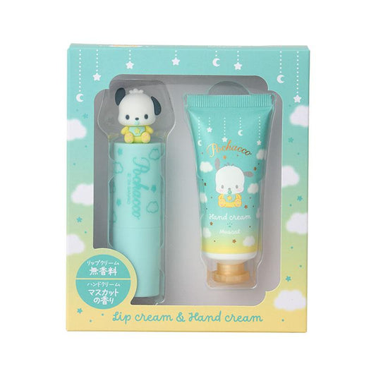 SANRIO | Pochacco Lip Balm (Unscented) & Hand Cream (Muscat)