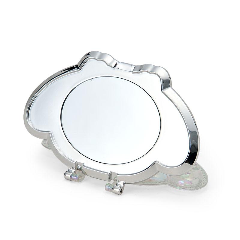 SANRIO | My Melody Folding Stand Mirror 120×15×75mm (Face Aurora Hologram Sliver)