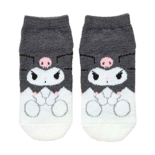 SANRIO | Kuromi Socks Mokomoko Fluffy 23-25cm