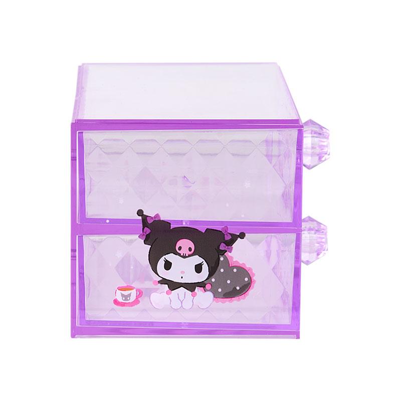 SANRIO | Kuromi Stacking Chest Drawer 163×93×90mm (Relaxing)