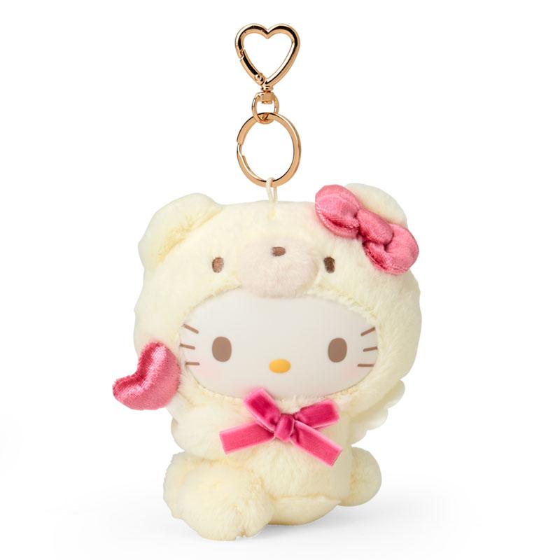 SANRIO | Hello Kitty Mascot Holder Plush Keychain Bag Charm 120×80×140mm (Fluffy Angel Bear)