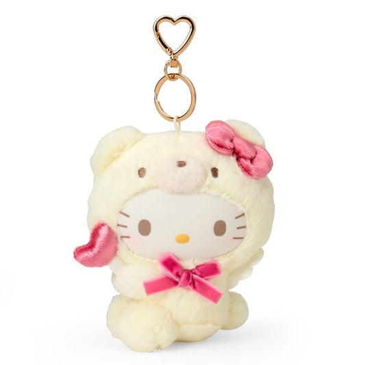 SANRIO | Hello Kitty Mascot Holder Plush Keychain Bag Charm 120×80×140mm (Fluffy Angel Bear)