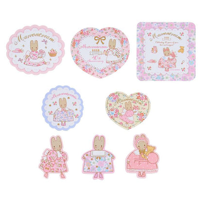 SANRIO | Marron Cream Sticker Set 90×3×120mm (Fashion Show)(Order 8 for complete box)