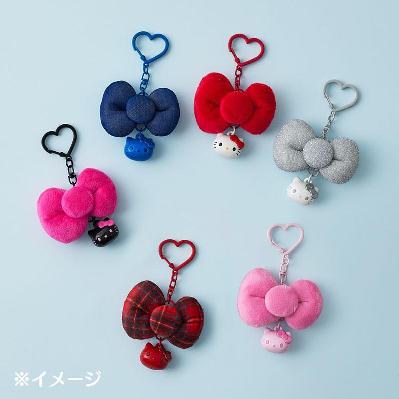 SANRIO | Hello Kitty Blue Swaying Ribbon Charm Keychain 65×30×45mm (I Love Hello Kitty)