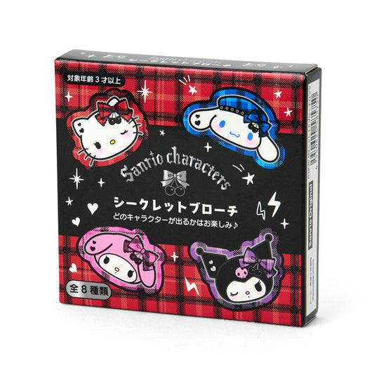 SANRIO | Secret Brooch Blind Box 75×10×45mm (Sweet Rock ’n’ Check Characters)