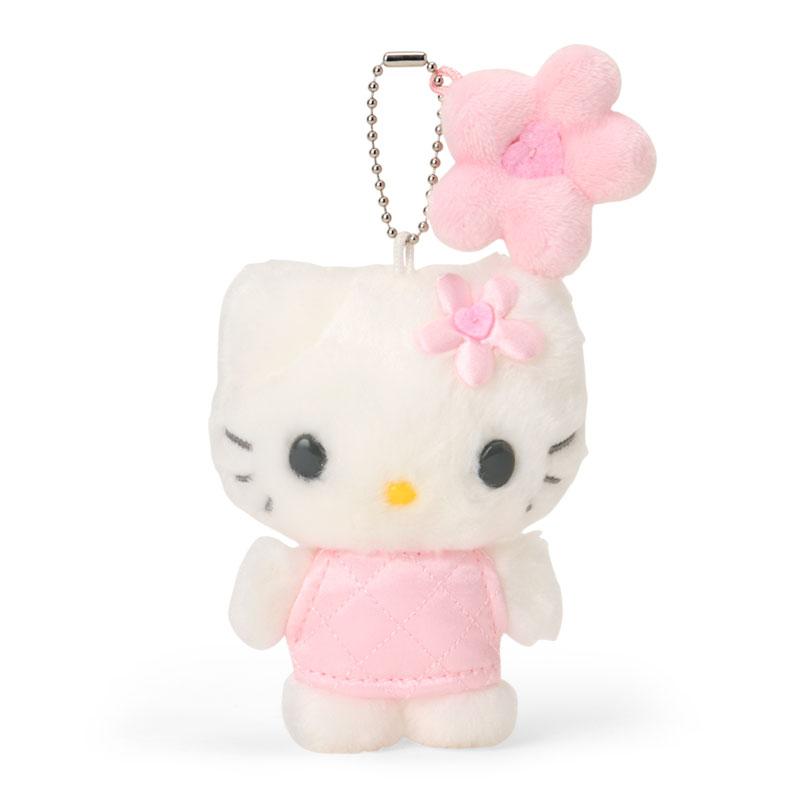 SANRIO | Hello Kitty Mascot Holder Bag Charm Plush Keychain Pink 80×50×100mm (Miniature Quilt)