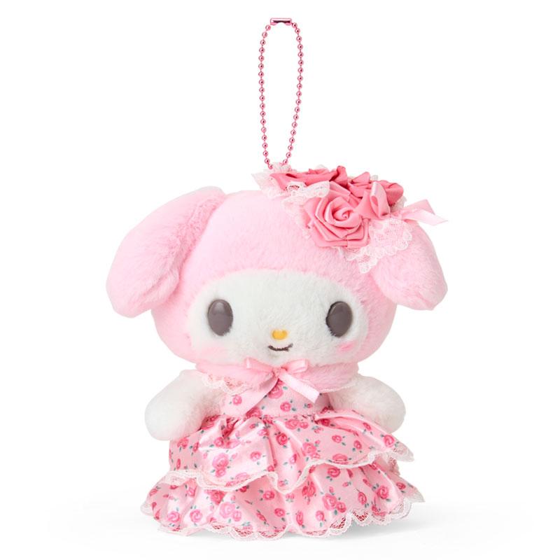 SANRIO | My Melody Plush Keychain Mascot Holder Bag Charm - Pink 130×75×15mm (Lady Melody)