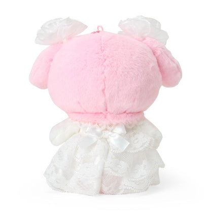 SANRIO | My Melody Plush Keychain Mascot Holder Bag Charm - White 130×75×15mm (Lady Melody)