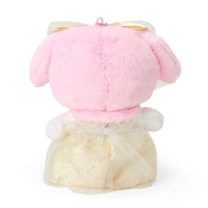 SANRIO | My Melody Plush Keychain Mascot Holder Bag Charm - Yellow 130×75×15mm (Lady Melody)