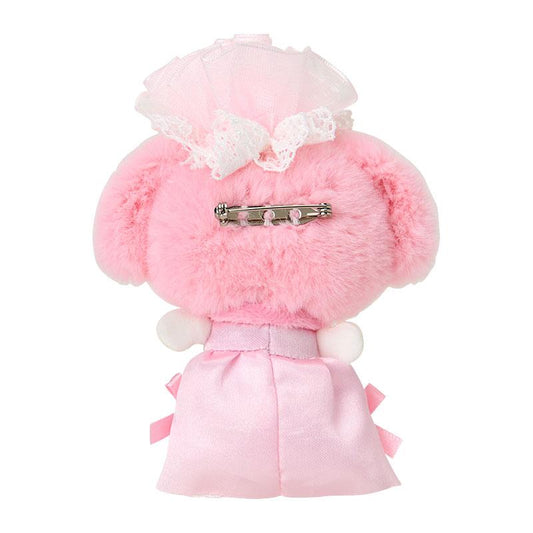 SANRIO | My Melody Mascot Brooch - Pink 75×40×100mm (Lady Melody)