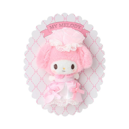 SANRIO | My Melody Mascot Brooch - Pink 75×40×100mm (Lady Melody)