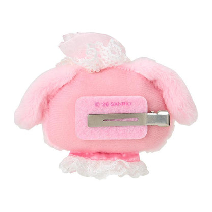【Pre-order for late Jan.】SANRIO | My Melody Plush Hair Clip 95×30×75mm (Lady Melody)