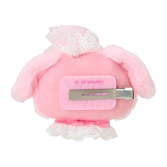 【Pre-order for late Jan.】SANRIO | My Melody Plush Hair Clip 95×30×75mm (Lady Melody)