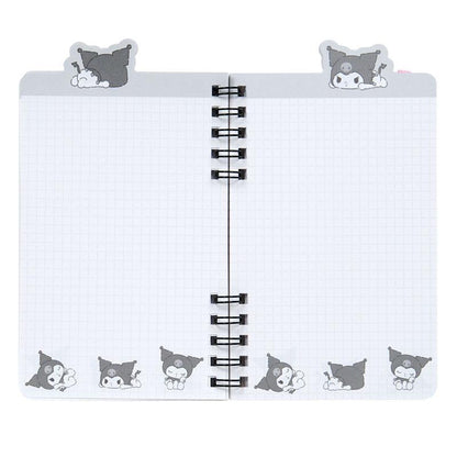 SANRIO | Kuromi Ring Notebook 60 sheets 95×12×160mm