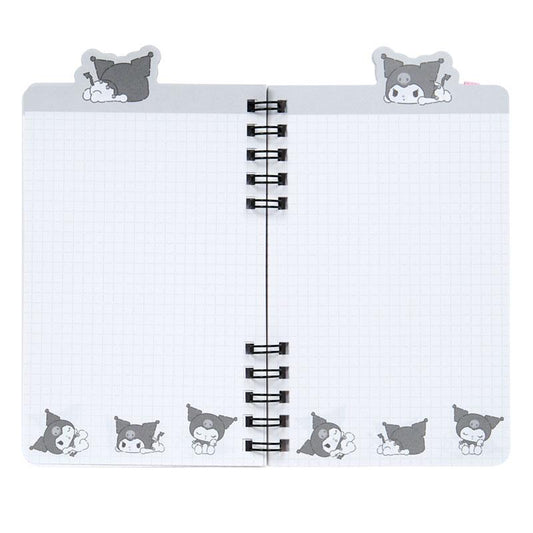 SANRIO | Kuromi Ring Notebook 60 sheets 95×12×160mm