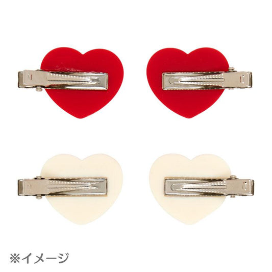 SANRIO | My Melody Mini Hair Clip 4 Piece Set 90x88x14mm