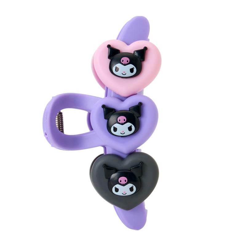 SANRIO | Kuromi Hair Claw Clip 60×55×110mm (Heart)