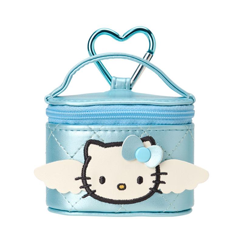 SANRIO | Hello Kitty Mini Accessory Case Vanity-Shaped Keychain Blue 75×45×80mm (Miniature Quilt)