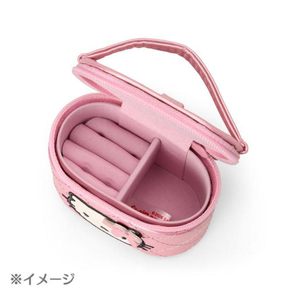 SANRIO | Hello Kitty Mini Accessory Case Vanity-Shaped Keychain Pink 75×45×80mm (Miniature Quilt)