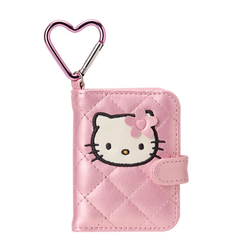 SANRIO | Hello Kitty Mini Double-sided Compact Mirror Notebook Style Keychain Pink 70×25×85mm (Miniature Quilt)