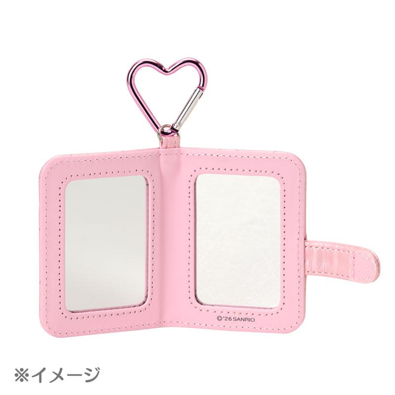 SANRIO | Hello Kitty Mini Double-sided Compact Mirror Notebook Style Keychain Pink 70×25×85mm (Miniature Quilt)