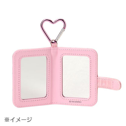 SANRIO | Hello Kitty Mini Double-sided Compact Mirror Notebook Style Keychain Black 70×25×85mm (Miniature Quilt)