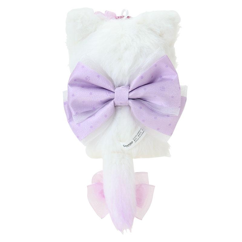 SANRIO | Kuromi Mascot Holder Bag Charm Keychain 110×70×190mm (Milky Kitten)