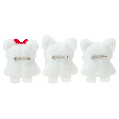 SANRIO | Hanamaruobake Mascot Brooch Set 50×40×80mm (Together with Friends)