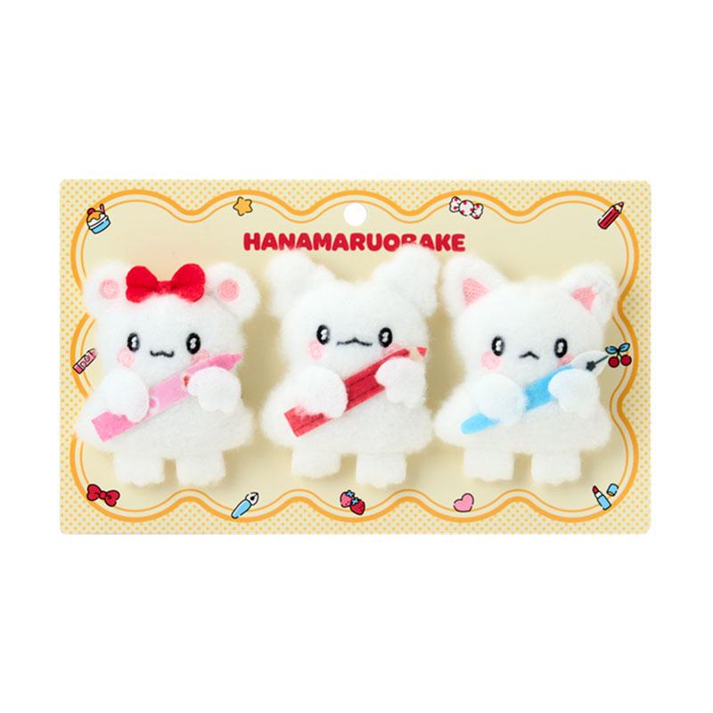 SANRIO | Hanamaruobake Mascot Brooch Set 50×40×80mm (Together with Friends)