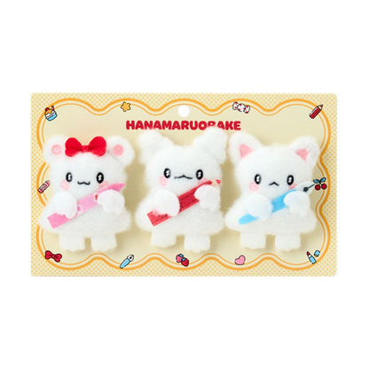 SANRIO | Hanamaruobake Mascot Brooch Set 50×40×80mm (Together with Friends)