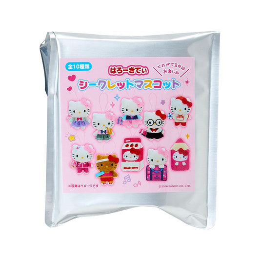 SANRIO | Hello Kitty Secret Plush Mascot Blind Box 110×35×130mm (School Collection)