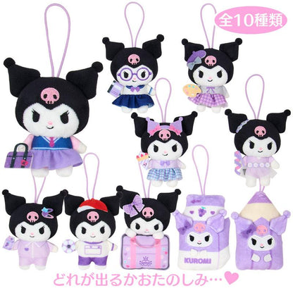 SANRIO | Kuromi Secret Plush Mascot Blind Box 110×35×130mm (School Collection)