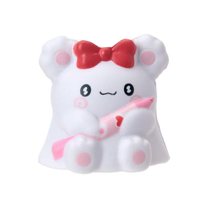 SANRIO | Hanamaruobake Secret Squishy Mascot Figure Blind Box 65×55×60mm (Together with Friends)