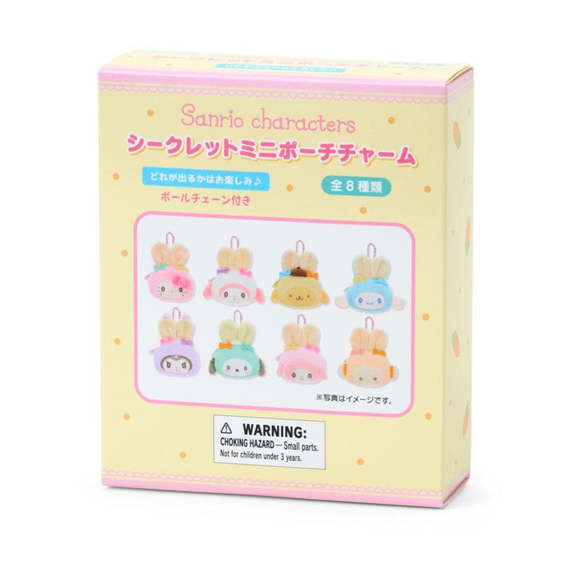 SANRIO | Secret Face Mini Pouch Charm Blind Box 122×10×85mm (Puffy Ear Rabbit Club)