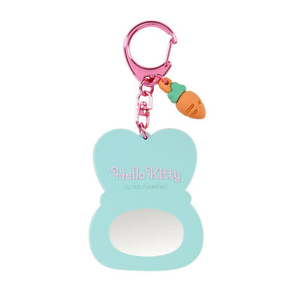 SANRIO | Secret Mirror Rubber Keychain Blind Box 122×10×85mm (Puffy Ear Rabbit Club)
