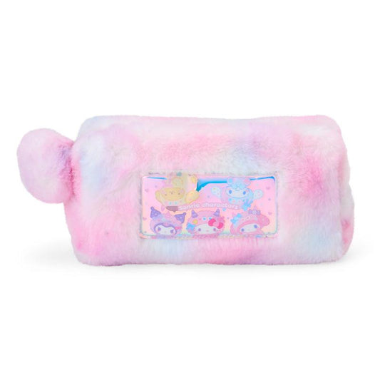 SANRIO | Sanrio Characters Fluffy Pouch 180×50×100mm (Colorful Pop Monster)