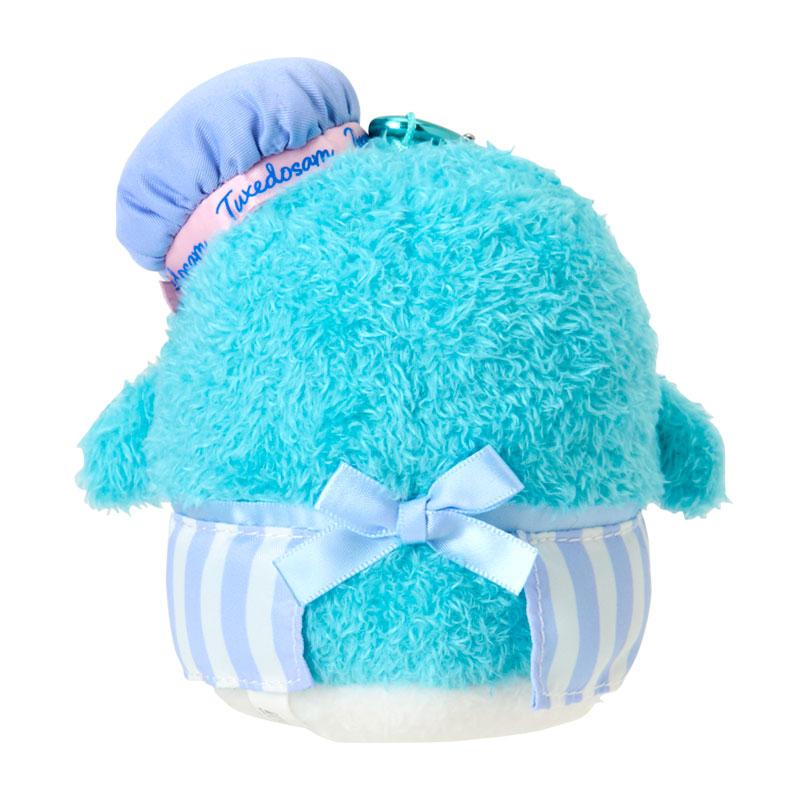 SANRIO | Tuxedo Sam Tuxedosam Plush Keychain Mascot Holder Bag Charm 120x90x120mm (Cafe Design)