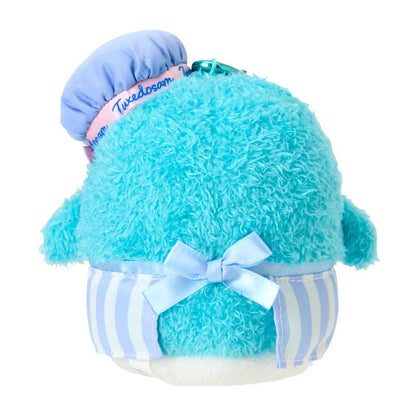 SANRIO | Tuxedo Sam Tuxedosam Plush Keychain Mascot Holder Bag Charm 120x90x120mm (Cafe Design)