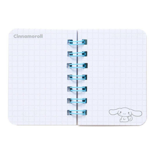 SANRIO | Cinnamoroll Mini Ring Notebook 55x10x70mm